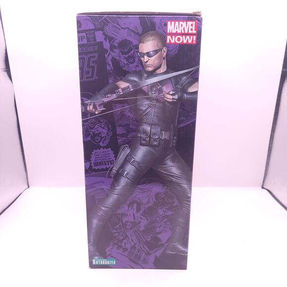 Marvel Now Avengers Hawkeye Artfx 1/10 Scale Model Statue New in Packaging - Picture 3 of 6